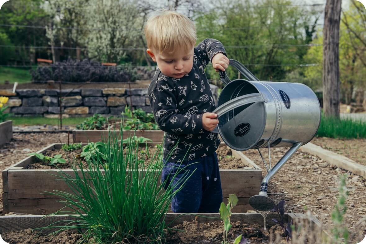 Young gardener